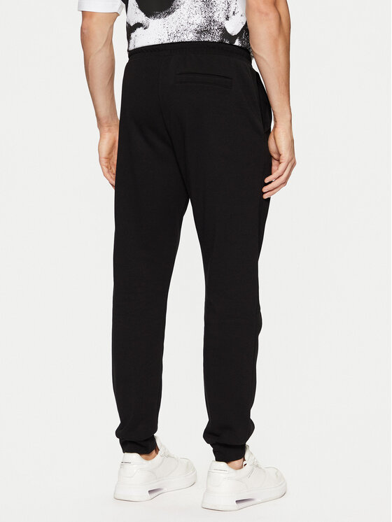 Karl Lagerfeld Jeans Karl Lagerfeld Jeans Pantaloni trening A1M10001 Negru Slim Fit