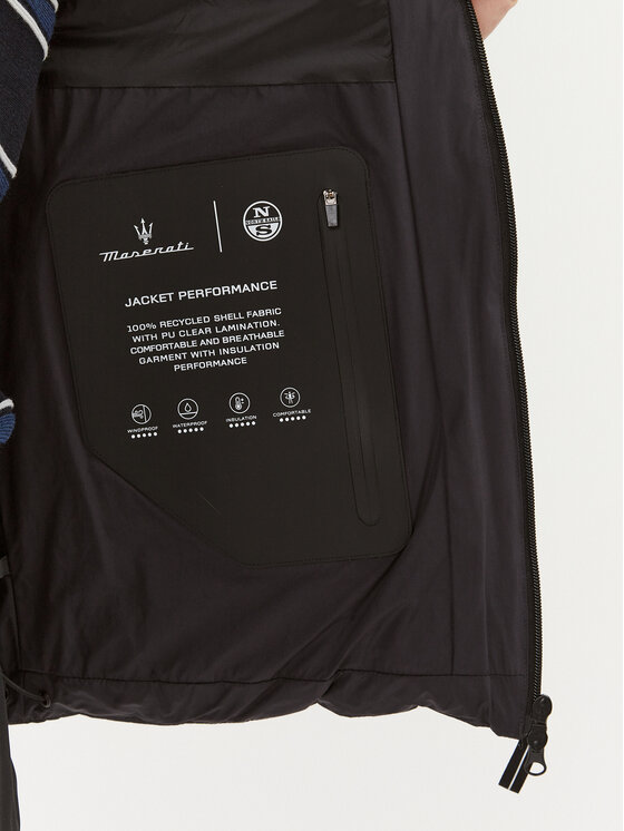 North Sails North Sails Жилетка за костюм MASERATI Ostro 450143 Черен Regular Fit