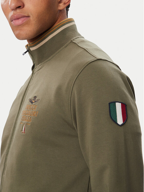 Aeronautica Militare Aeronautica Militare Світшот 262FE2135UF00662 Хакі Regular Fit