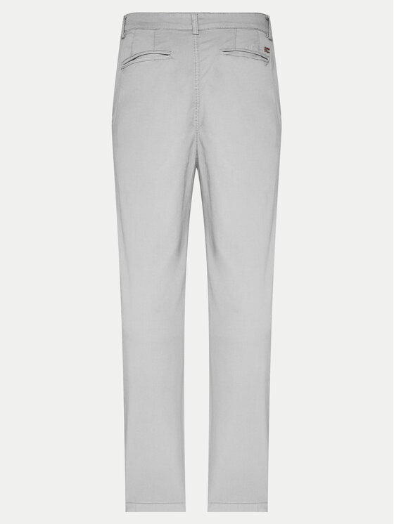 Napapijri Napapijri Chino hlače M-Puyo NP0A4H98 Siva Slim Fit