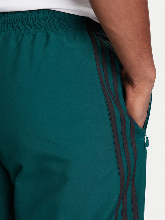 adidas adidas Donji dio trenerke Brushed JX3079 Zelena Regular Fit