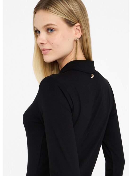 Liu Jo Liu Jo T-shirt TF5283JS36022222 Nero Slim Fit