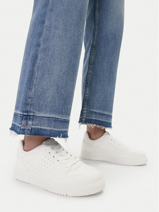 JENNY JENNY Sneakersy CEO-WSS21762-01 Biela
