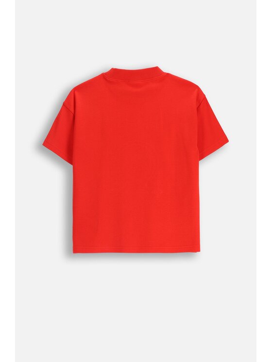 Coccodrillo Coccodrillo T-Shirt ZC5143202FGJ-009 Červená Regular Fit