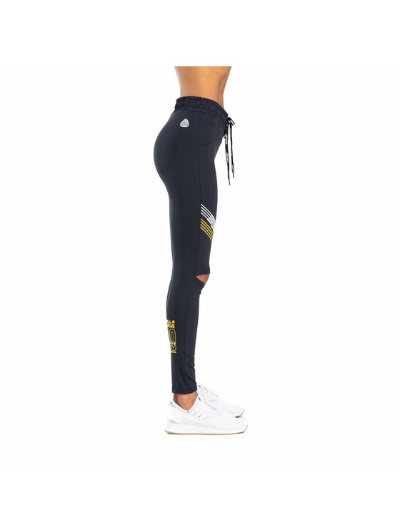 LaBellaMafia LaBellaMafia Legginsy LABELLAMAFIA LEGGING ESSENTIALS BLACK Czarny Regular Fit