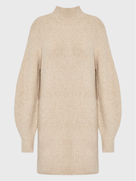 NA-KD Rochie tricotată 1100-006190-1934-003 Bej Oversize