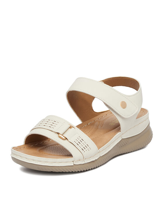 Go Soft Go Soft Sandalen CEO-WYL05010-09 Écru