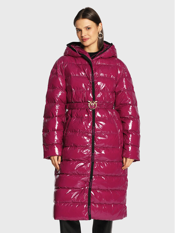 PINKO PINKO Kurtka przejściowa Ida 1G18CY A00N Bordowy Regular Fit