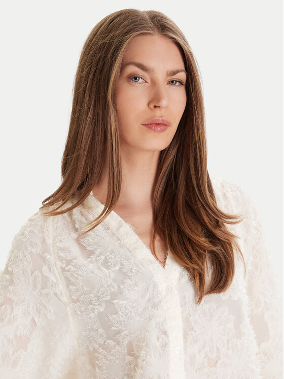 ONLY ONLY Halenka Korsa 15360837 Béžová Oversize