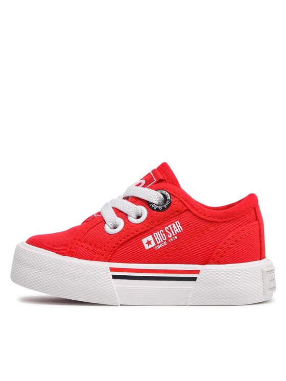 Big Star Shoes Big Star Shoes Tenniskingad JJ374162 Punane