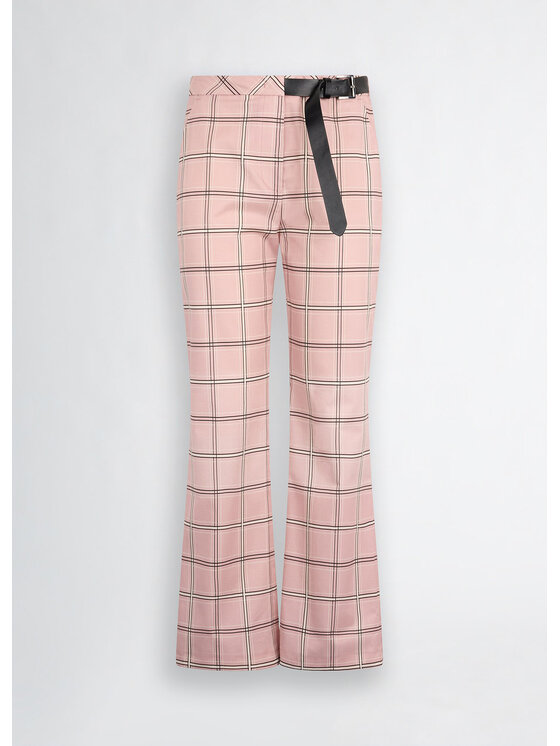 Liu Jo Liu Jo Pantaloni di tessuto WA5127T2627M9492 Rosa Regular Fit