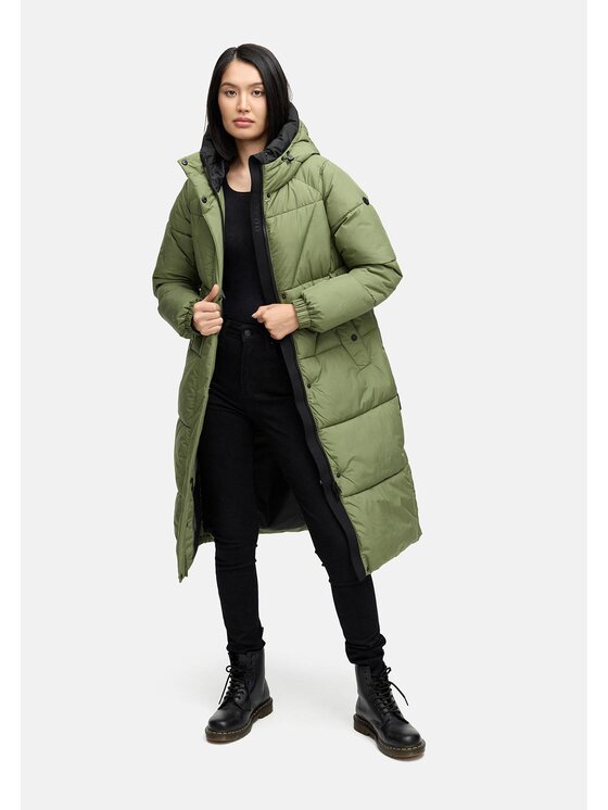 Marikoo Marikoo Kurtka zimowa Yaskaa Zielony Regular Fit