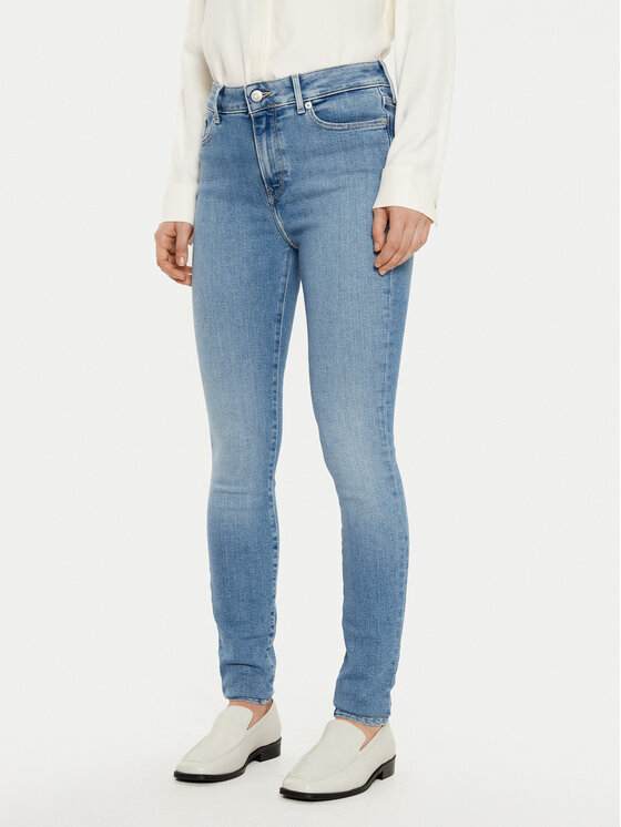 Tommy Hilfiger Tommy Hilfiger Farmer Harlem WW0WW43716 Kék Skinny Fit