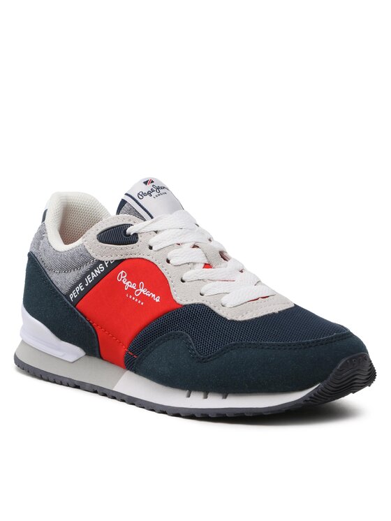 Pepe Jeans Pepe Jeans Tenisice London B Brighton PBS30552 Tamnoplava