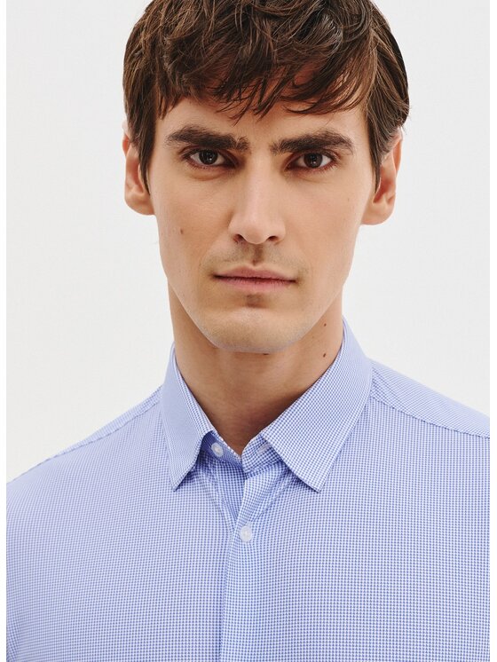 Pako Lorente Pako Lorente Koszula P25SF-1X-030 Niebieski Slim Fit