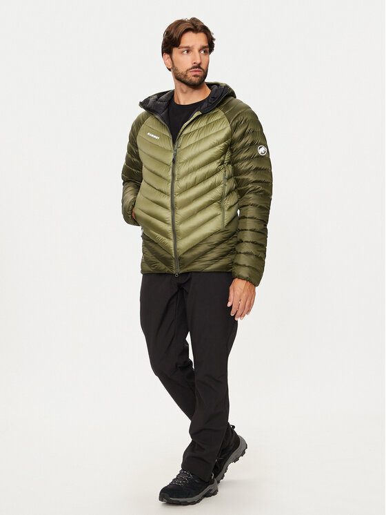 Mammut Mammut Pūkinė striukė Broad Peak 1013-02961 Žalia Regular Fit