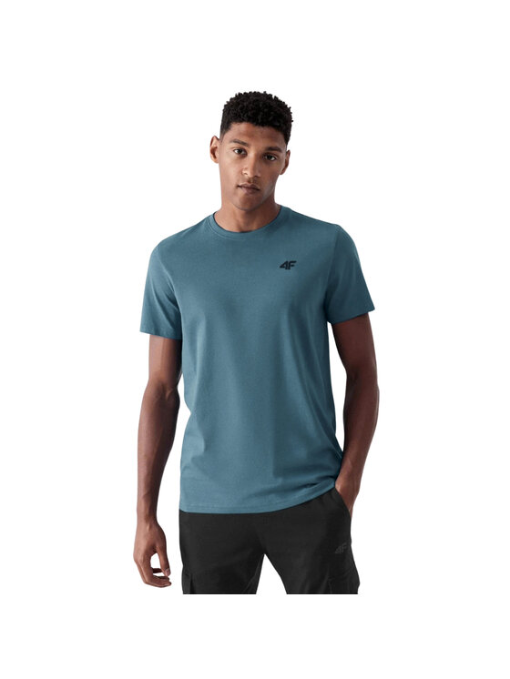 4F 4F Tričko 4FWSS25TTSHM3094-91S Farebná Regular Fit