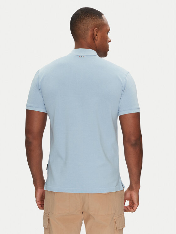 Napapijri Napapijri Polo särk Elbas NP0A4GDL Sinine Regular Fit