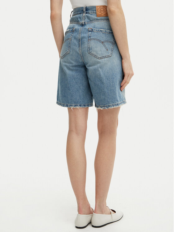 Marella Marella Pantaloni scurți de blugi Short 2513141024 Albastru Regular Fit