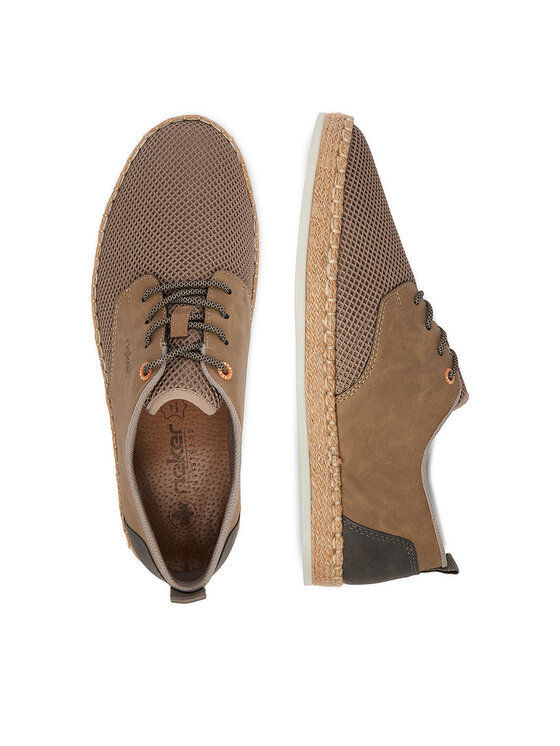 Rieker Rieker Espadrilles CEO-B2648-64 Dunkelbeige