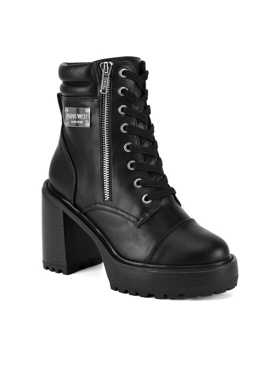 Nine West Nine West Kotníková obuv WFA3363-1 Černá