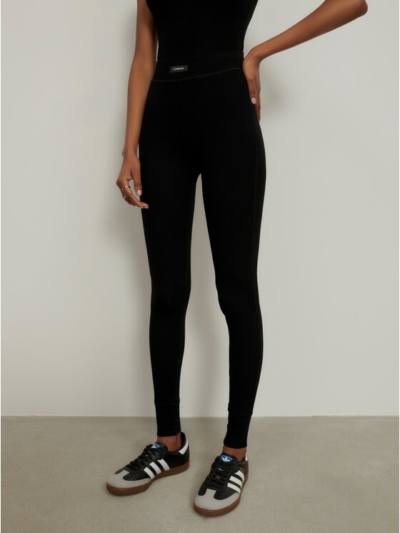La Mania Legginsy KISS 2 Czarny Active Fit Modivo.pl