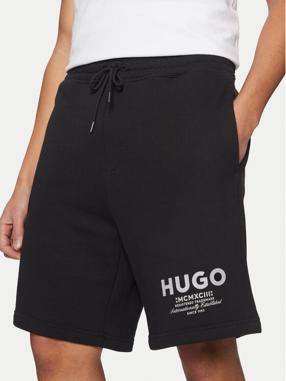 HUGO HUGO Sportske kratke hlače Nomario 50510728 Crna Regular Fit