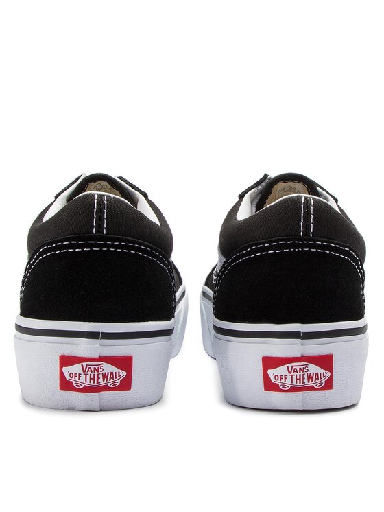 Vans Sneakers aus Stoff Old Skool Platfor VN0A3TL36BT1 Schwarz