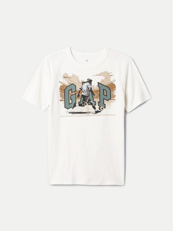 Gap Gap Футболка 544192-00 Білий Regular Fit