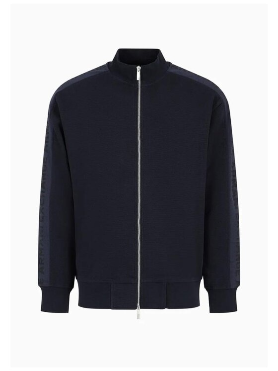 Armani Exchange Armani Exchange Kardigan CARDIGAN ZIP Modrá Regular Fit
