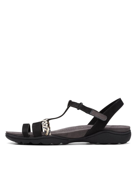 Clarks Clarks Sandaalid Amanda Tealite 26171125 Must