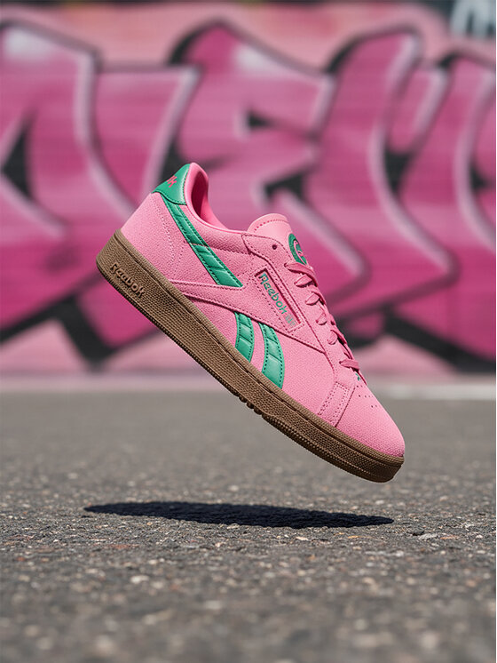 Reebok Reebok Сникърси EO-CLUB C GROUNDS UK 100229526 Розов