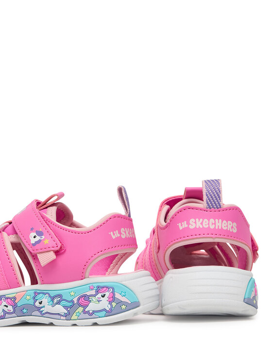 Skechers Skechers Sandály Play Scene Splash - Cute Crew 303162N/PKLP Růžová