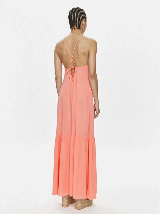 Tommy Hilfiger Tommy Hilfiger Letní šaty UW0UW05406 Oranžová Relaxed Fit