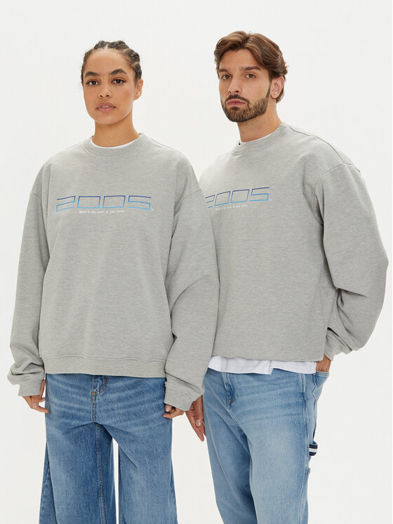 2005 2005 Mikina PS2 Crewneck Šedá Regular Fit
