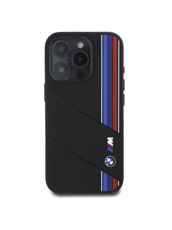 BMW Motorsport BMW Motorsport Etui na telefon Apple iPhone 16 Pro Czarny