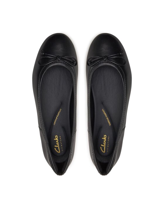 Clarks Clarks Baleriny Fawna Lily 26176629 Czarny