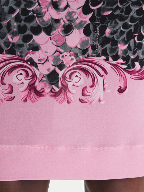 Versace Jeans Couture Versace Jeans Couture Vestito da giorno 80HAO9P6 JS546 Rosa Slim Fit