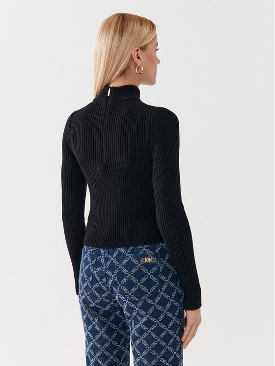 MICHAEL Michael Kors MICHAEL Michael Kors Πουλόβερ MF360P26V1 Μαύρο Slim Fit