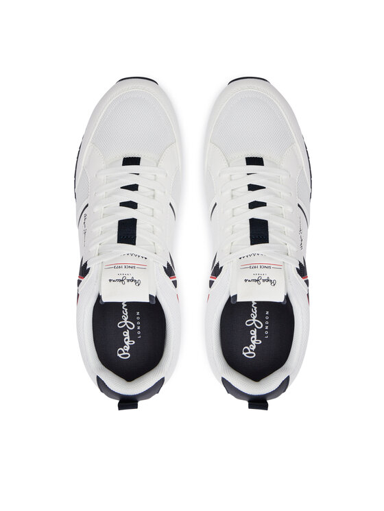 Pepe Jeans Pepe Jeans Sneakersy Dublin Brand PMS40009 Biały