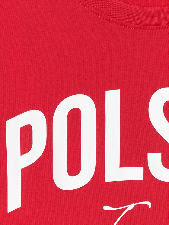 4F 4F T-Shirt NOS Czerwony Regular Fit