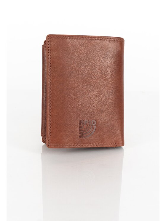 Mustang Mustang Portfel męski DENIMO WALLET Brązowy