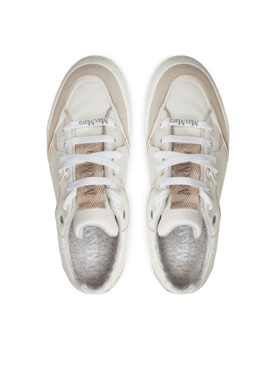 Max Mara Max Mara Sneakersy 24247660516 Biały