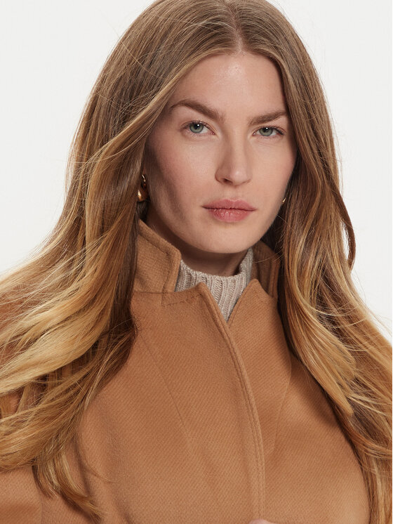 Maryley Maryley Prijelazni kaput 24IB808/14ER Smeđa Regular Fit