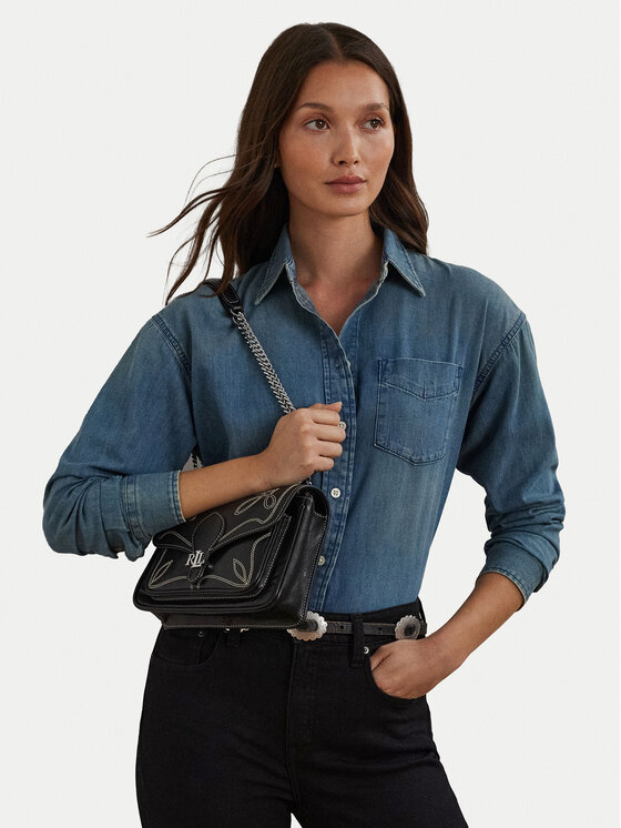 LAUREN RALPH LAUREN LAUREN RALPH LAUREN Ročna torba 431941819001 Črna