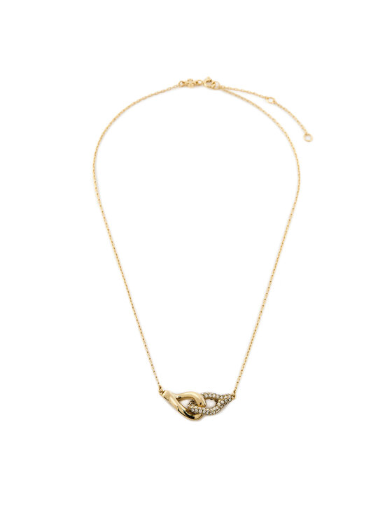Tory Burch Tory Burch Colier Interlocking Wishbone Pendant 161070 Auriu
