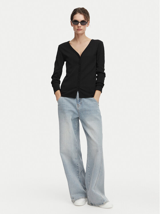 Calvin Klein Jeans Calvin Klein Jeans Blūze LV047G207G Melns Regular Fit
