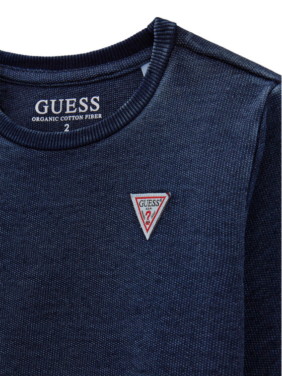Guess Guess Pulóver N5YQ06 KCYC0 Sötétkék Regular Fit