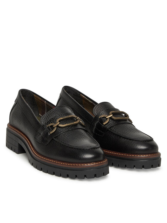 Barbour Barbour Loafers Maddie LFO0755BK52 Negru