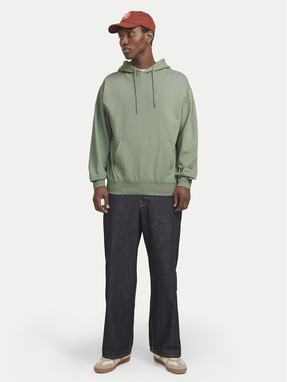 Jack & Jones Jack & Jones Bluza Charge 12257852 Zielony Loose Fit